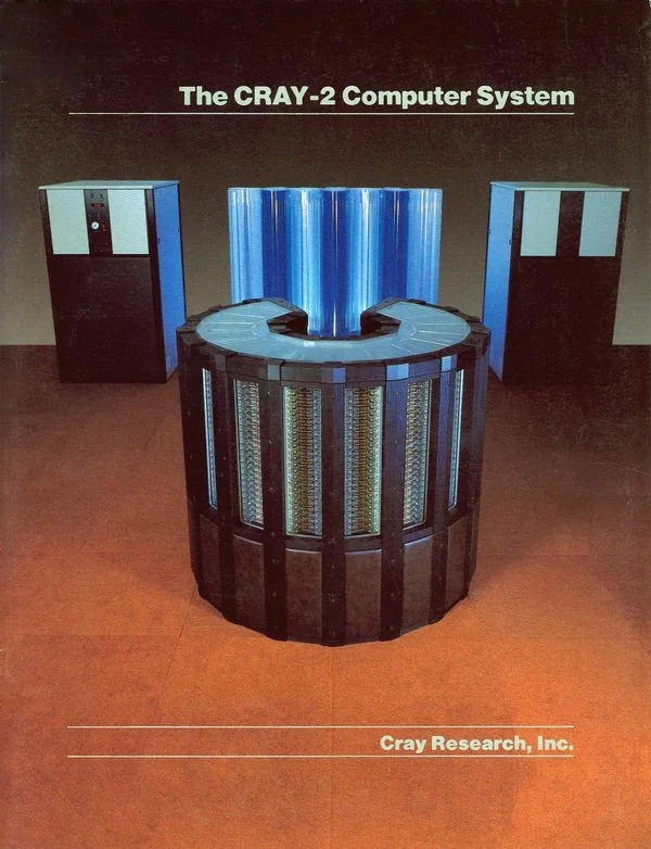 A picture of the Cray-2.